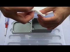 200x130x80mm تحت الأرض عازل المياه الصندوق المعدني التقاطع