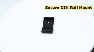 الألومنيوم 35 مللي متر Din السكك الحديدية الثابتة المشبك الأسود DIN السكك الحديدية تصاعد كليب المفاجئة لتركيب التتابع