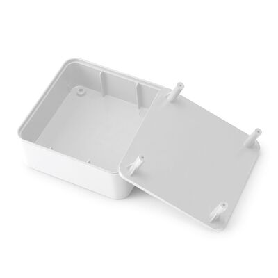 Rounder Corner 73x71x27mm Custom Design IOT Smart Home Wifi Router Case Wireless Gateway Enclosure